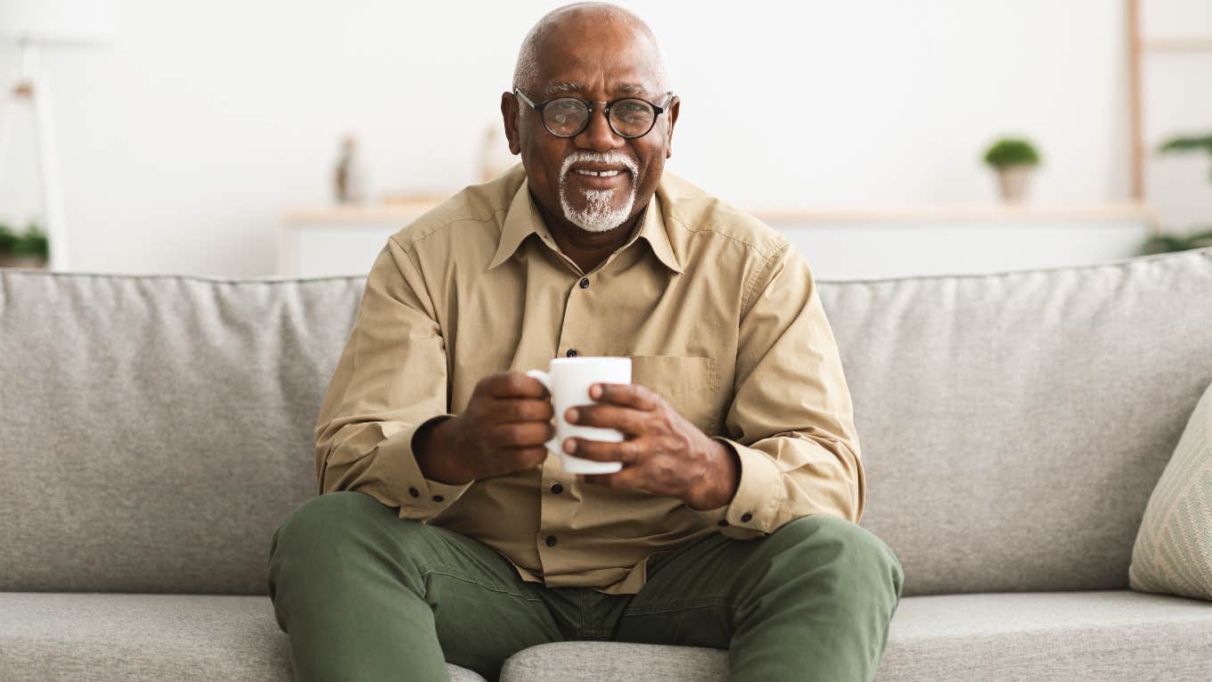 Man Graduates From College Days Before His Birthday elderly man who graduated from college