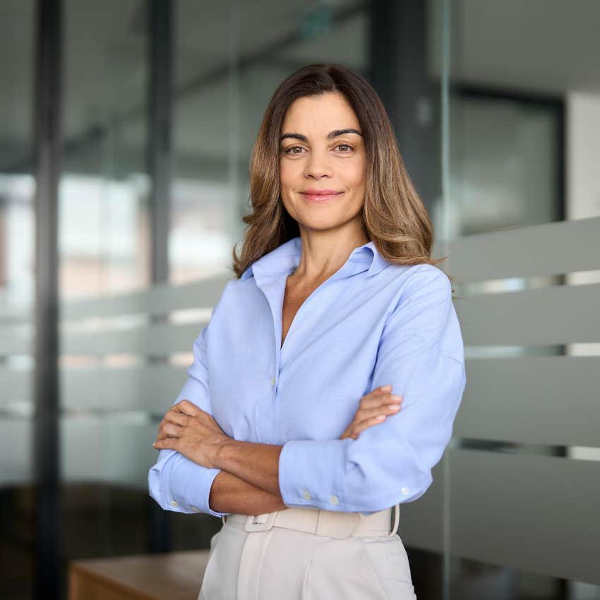 woman with the standout trait of enjoying life