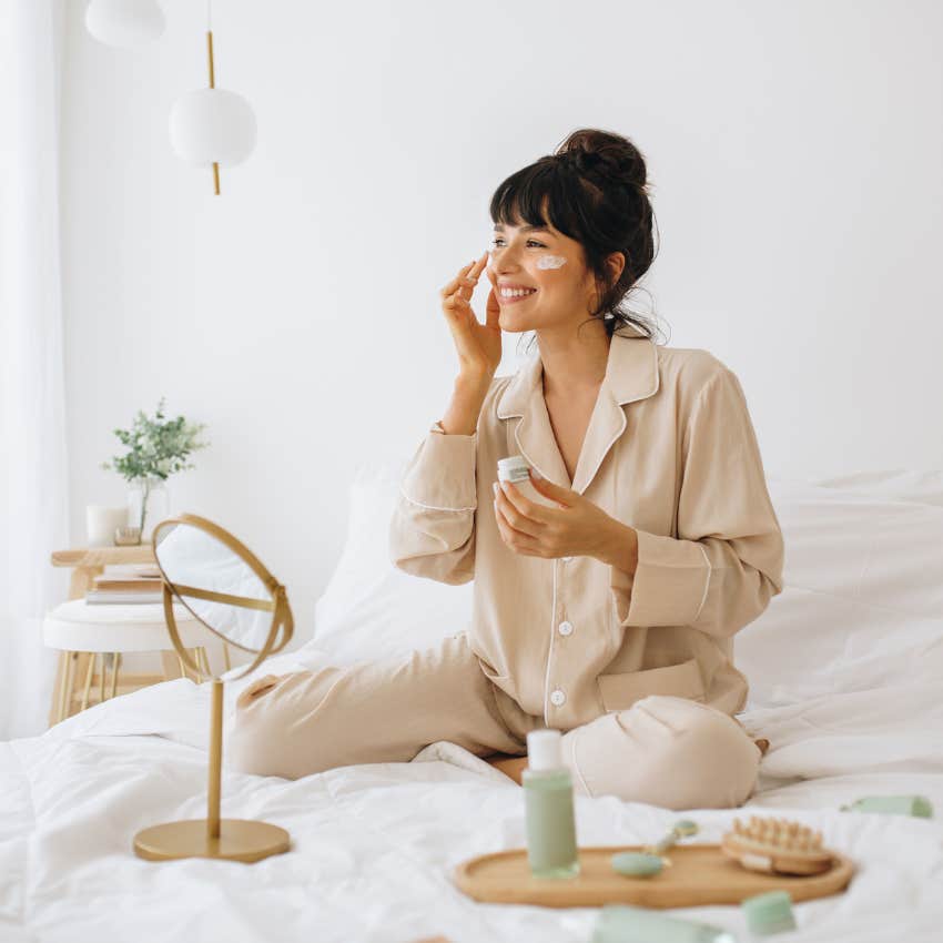 woman with the standout trait of taking care of herself