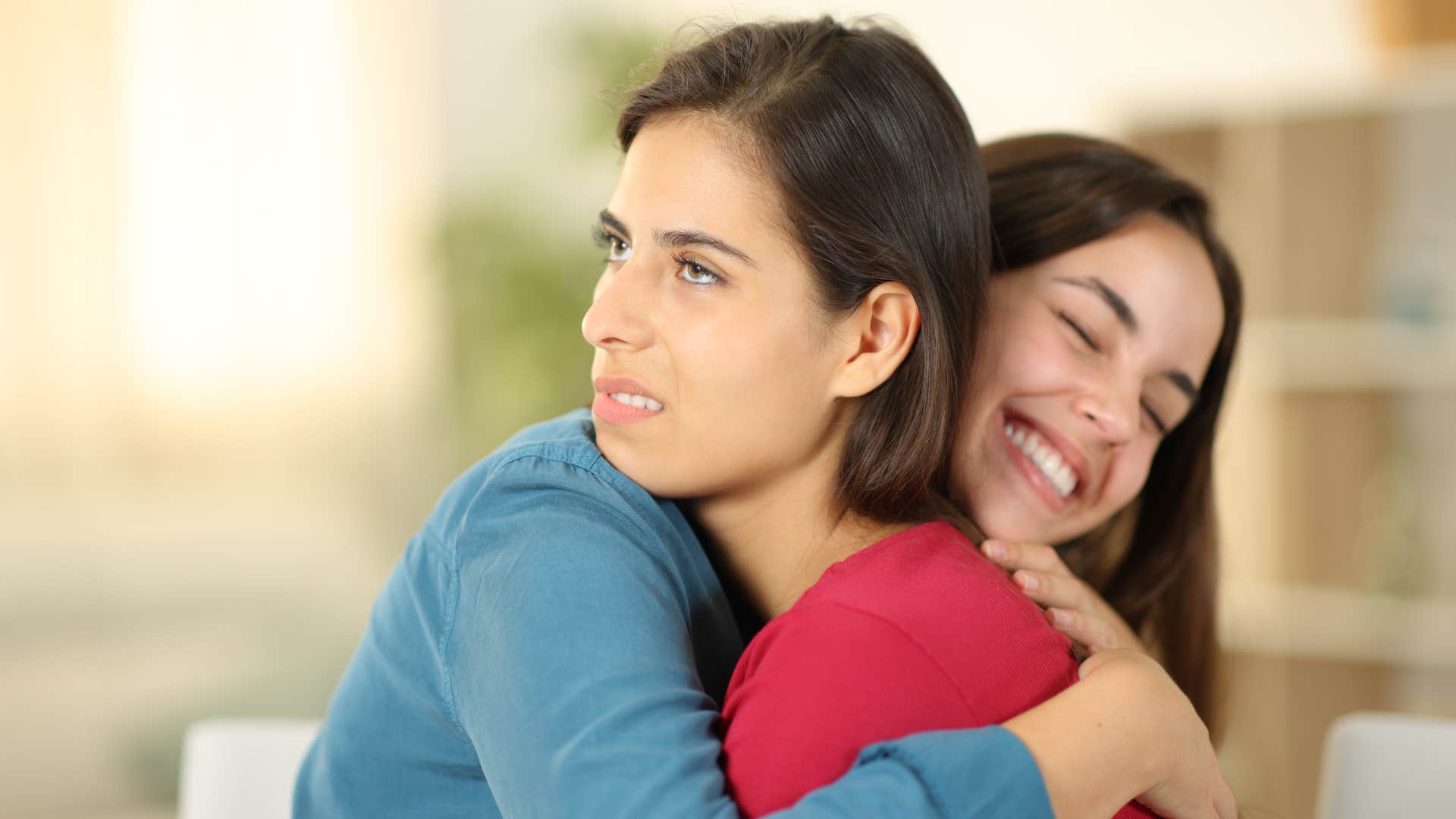 woman who is spiritually gifted and empathetic to a fault 