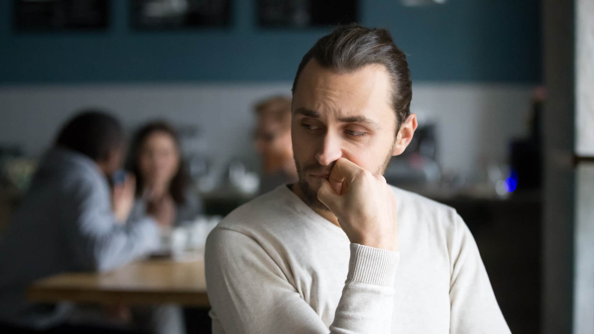 No confidence makes man blow chance