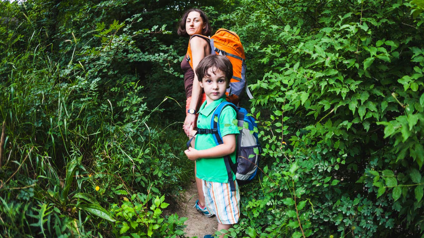 Mom Accused Of Luring Kids Into Woods After Following Son Onto A Nature Trail Mom Accused Of Luring Kids Into Woods After Following Son Onto A Nature Trail