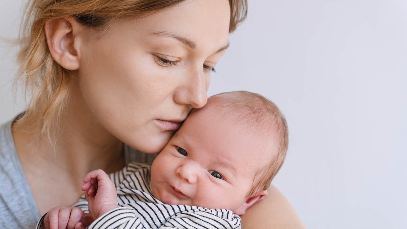 Mom Feels Guilty For Having A C-Section After Her Friend Has A Natural Birth mom feels guilty for having a c-section not natural birth