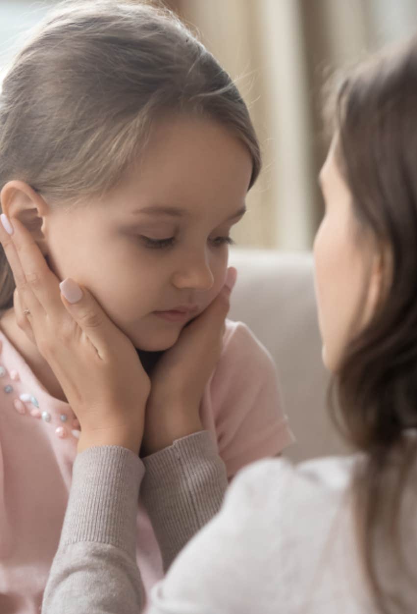 mom creating unhealthy dynamics with young daughter 