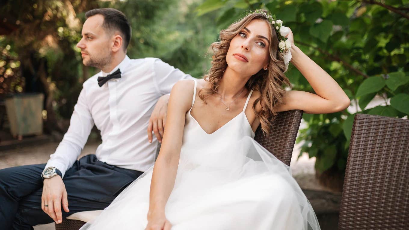 Mom Refuses To Pay For Son’s Wedding Because His Fiancée Catfished Him couple upset groom's mom refuses to pay for the wedding because his fiancée catfished him