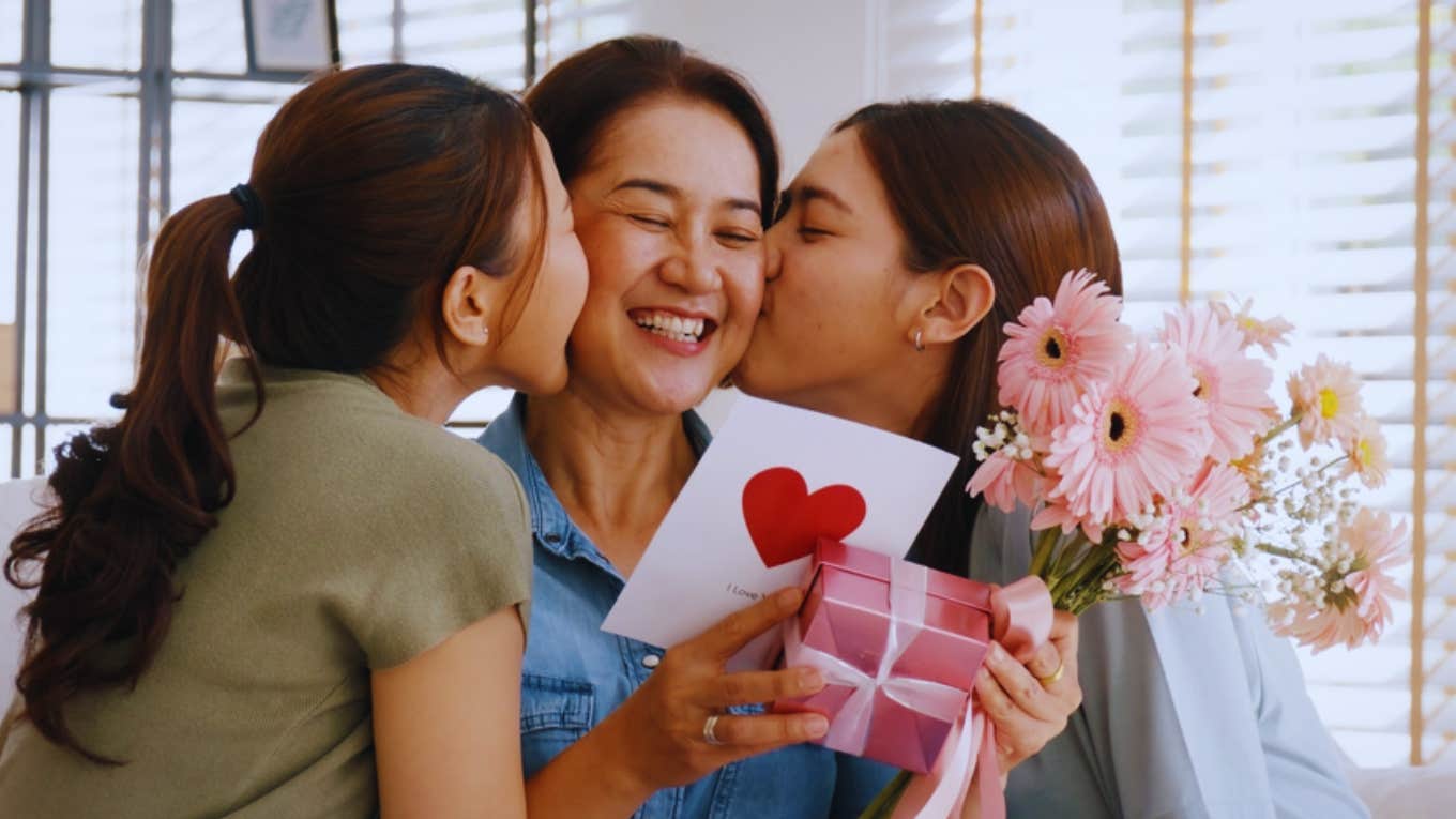 Mom Tells Family If Their Gift Requires Any Of These Things It’s Not Really A Mother’s Day Gift mother receiving mother's day gifts