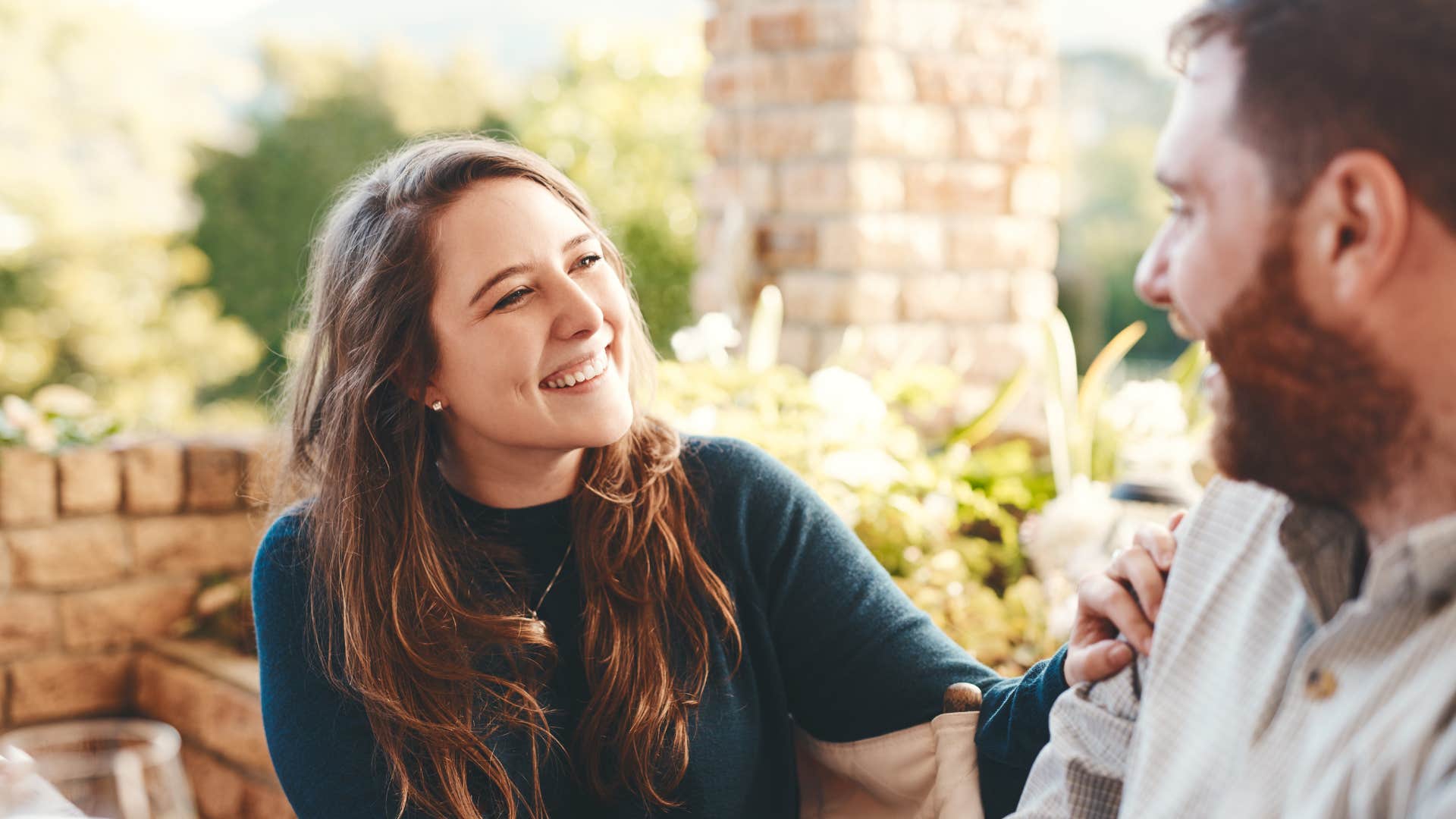couple in compatible relationship with intimate chemistry