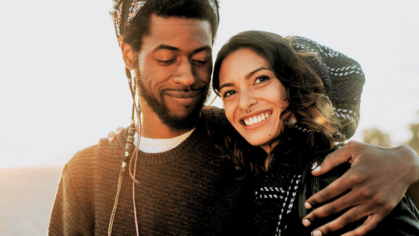 The Most Important Elements of Relationship Compatibility, According To Psychology Couple in a compatible relationship.