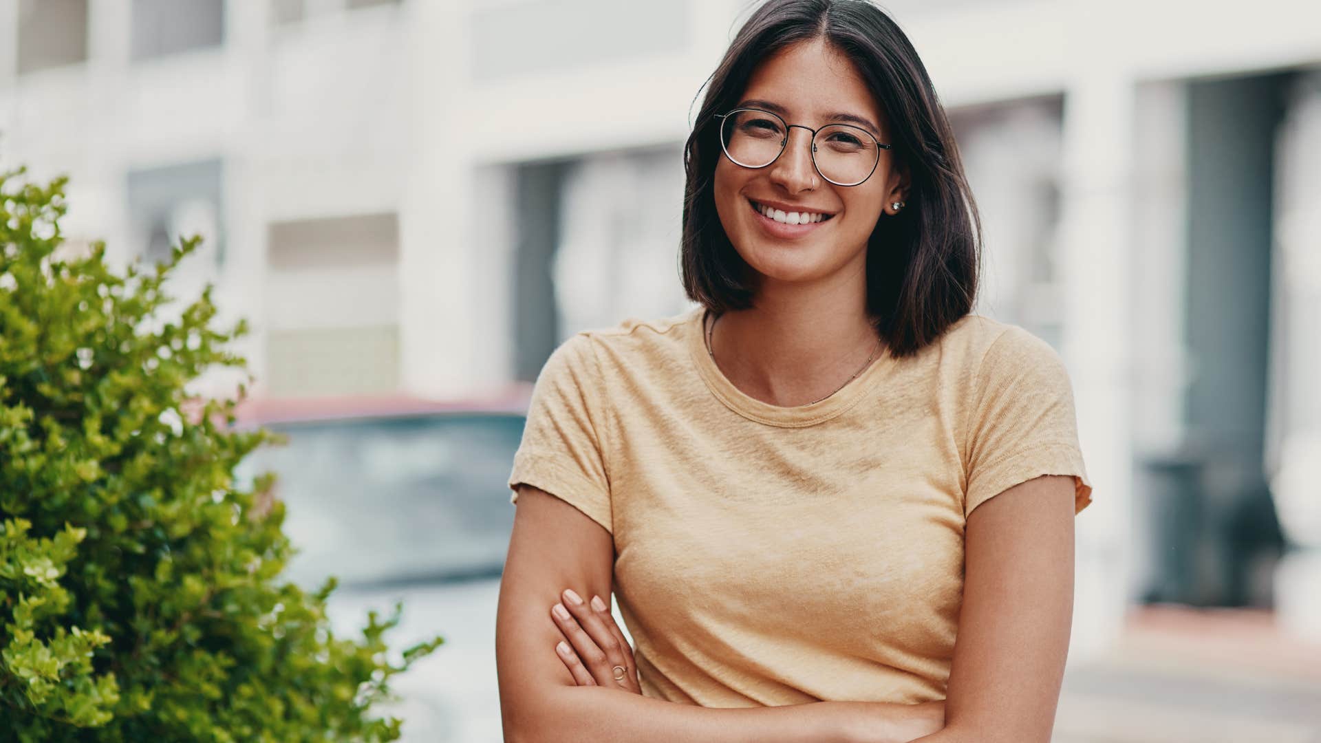 woman following odd-sounding relationship rules of being honest with herself