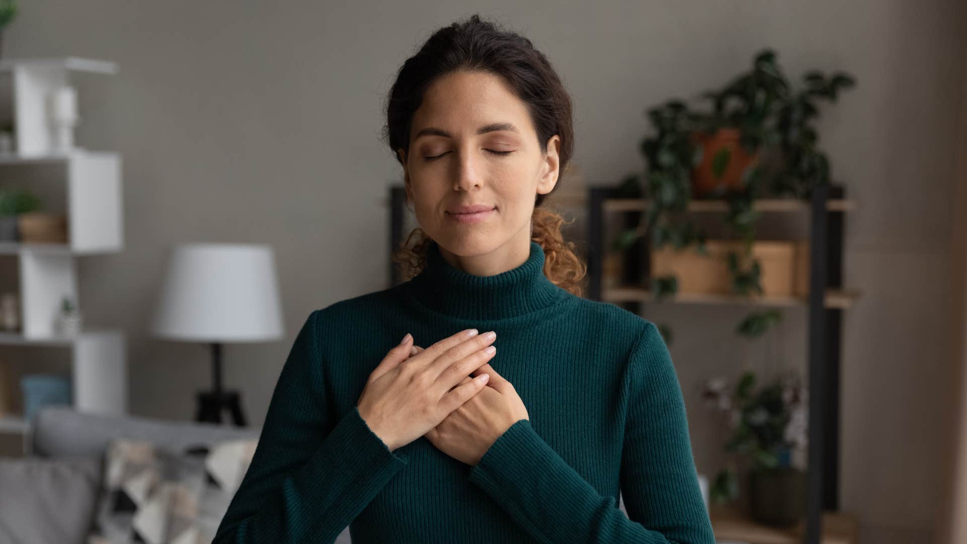a woman trusts her gut instinct and finds out that she made the right decision
