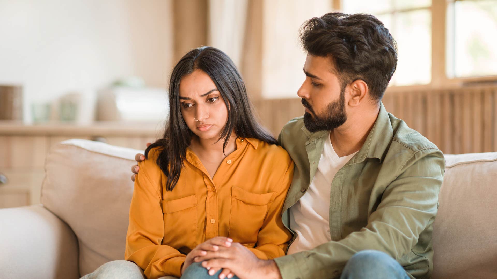 Smart husband listens to wife as habit