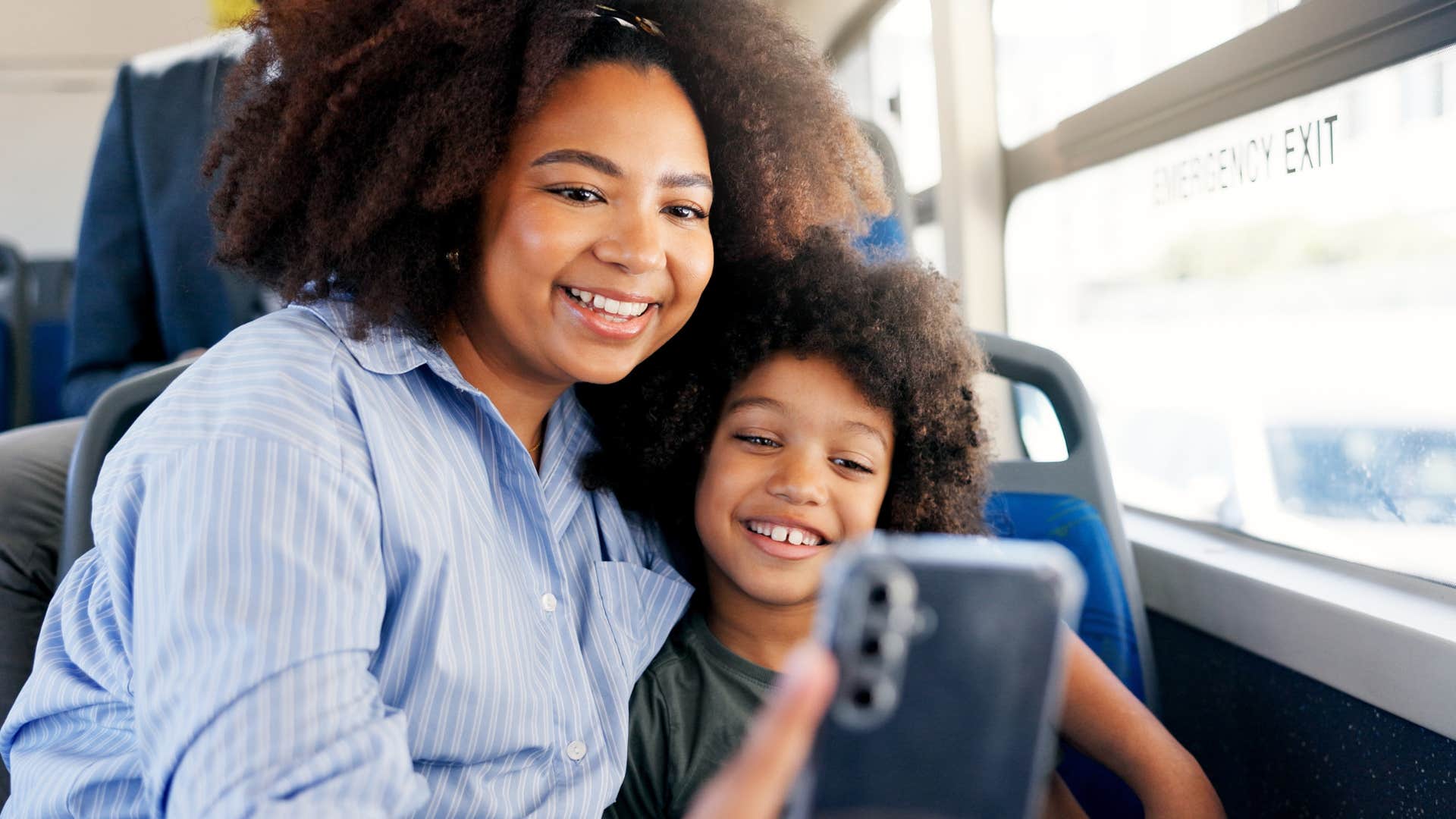 Woman posting her entire life with her kid online
