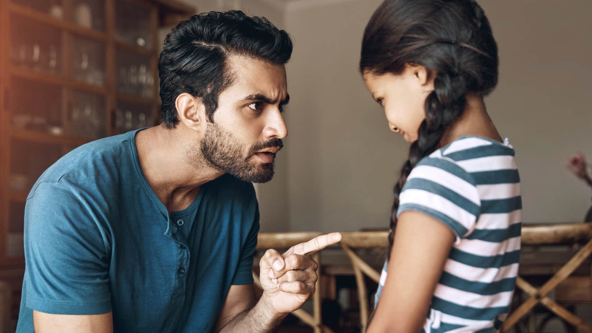 Man who never says I'm sorry to his daughter