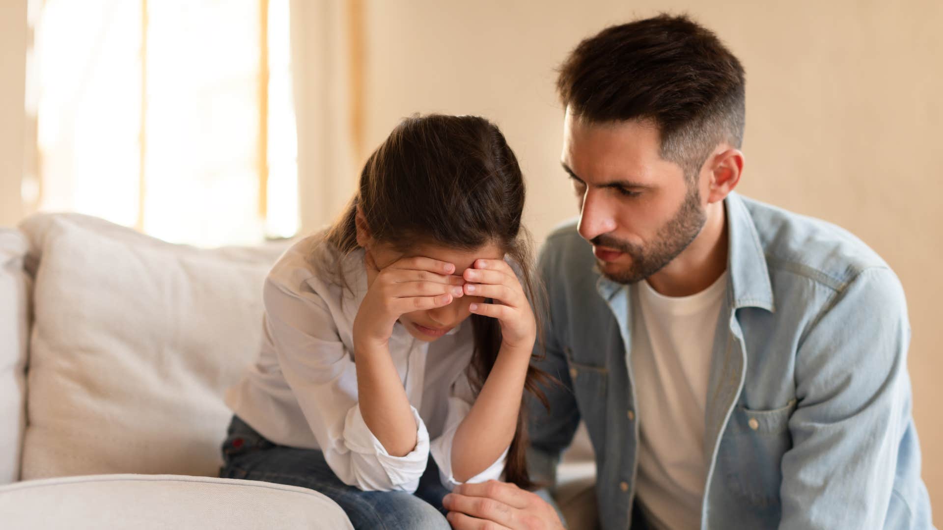 a father lets his daughter learn the consequences of her actions