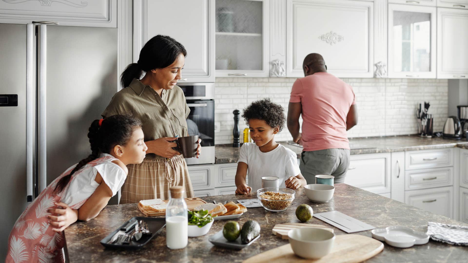 people with old-school manners always have a functional kitchen