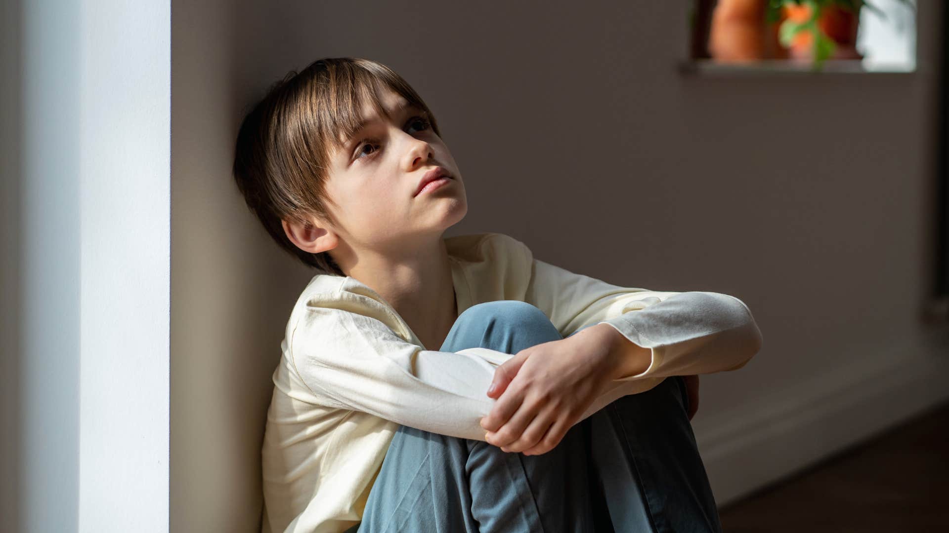 child who feels abandoned