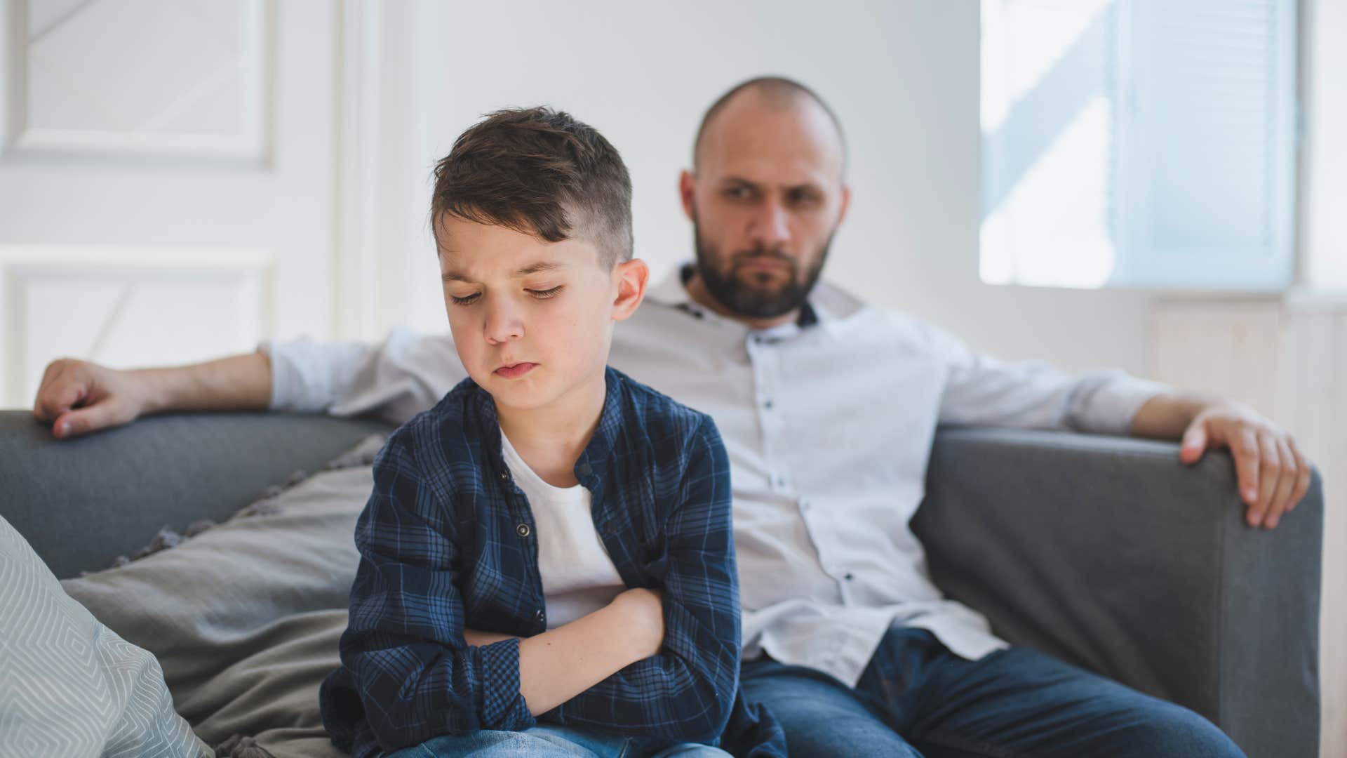 boy whose identity is never acknowledged by his father