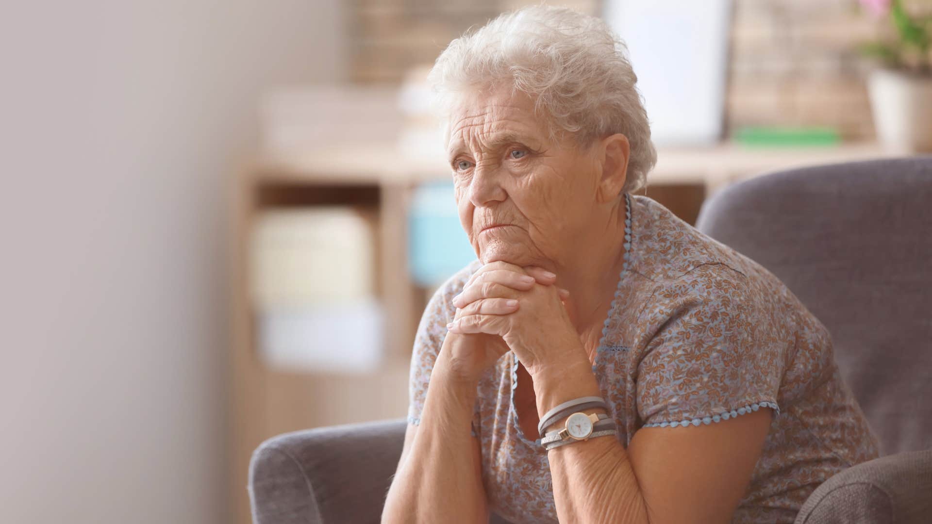 woman who feels empty because of a loss of autonomy