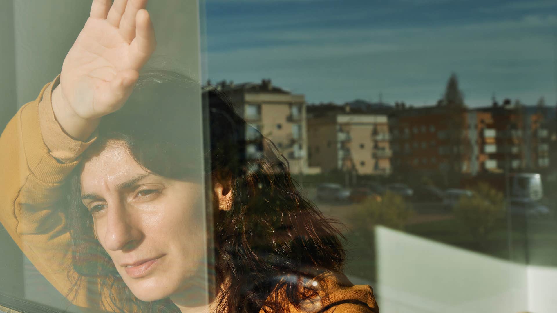 woman who feels empty because of social isolation