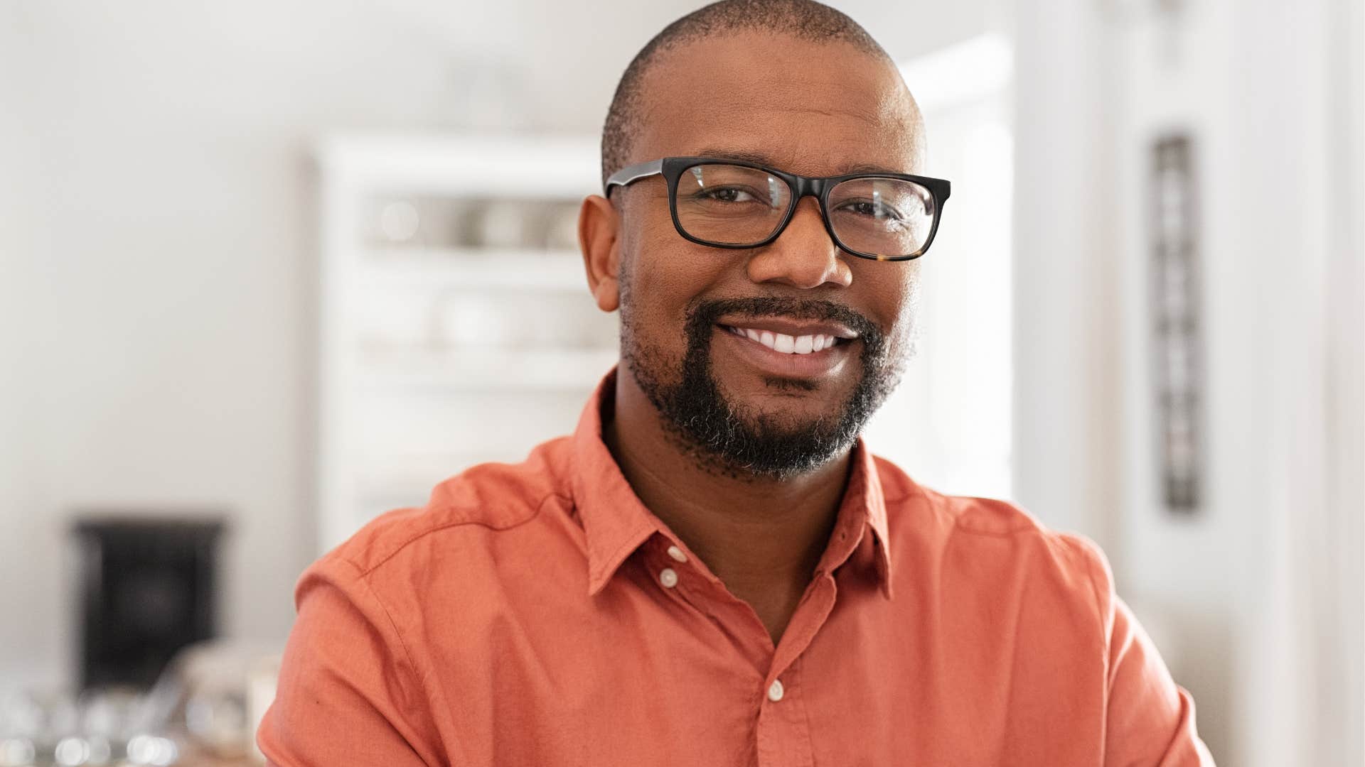 resourceful man smiling big