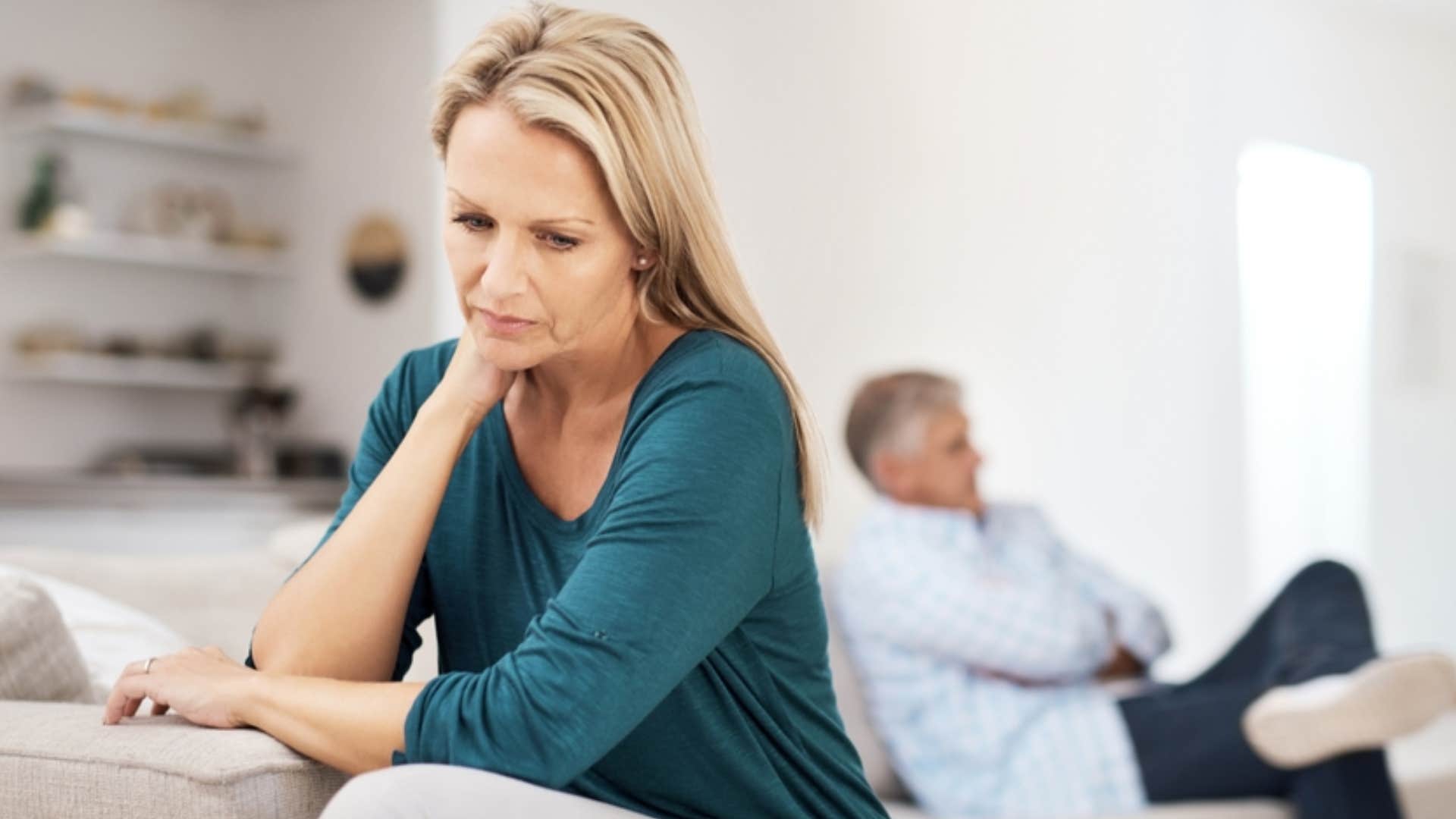unhappy wife convincing herself all couples fall out of love