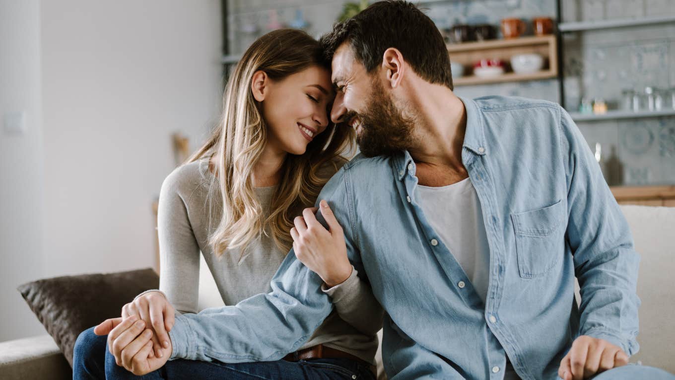 If A Person Is Willing To Do These Things For You, Never Let Them Go extremely happy couple getting close together