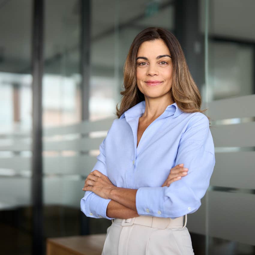 woman who is immune to manipulation because she has emotional control