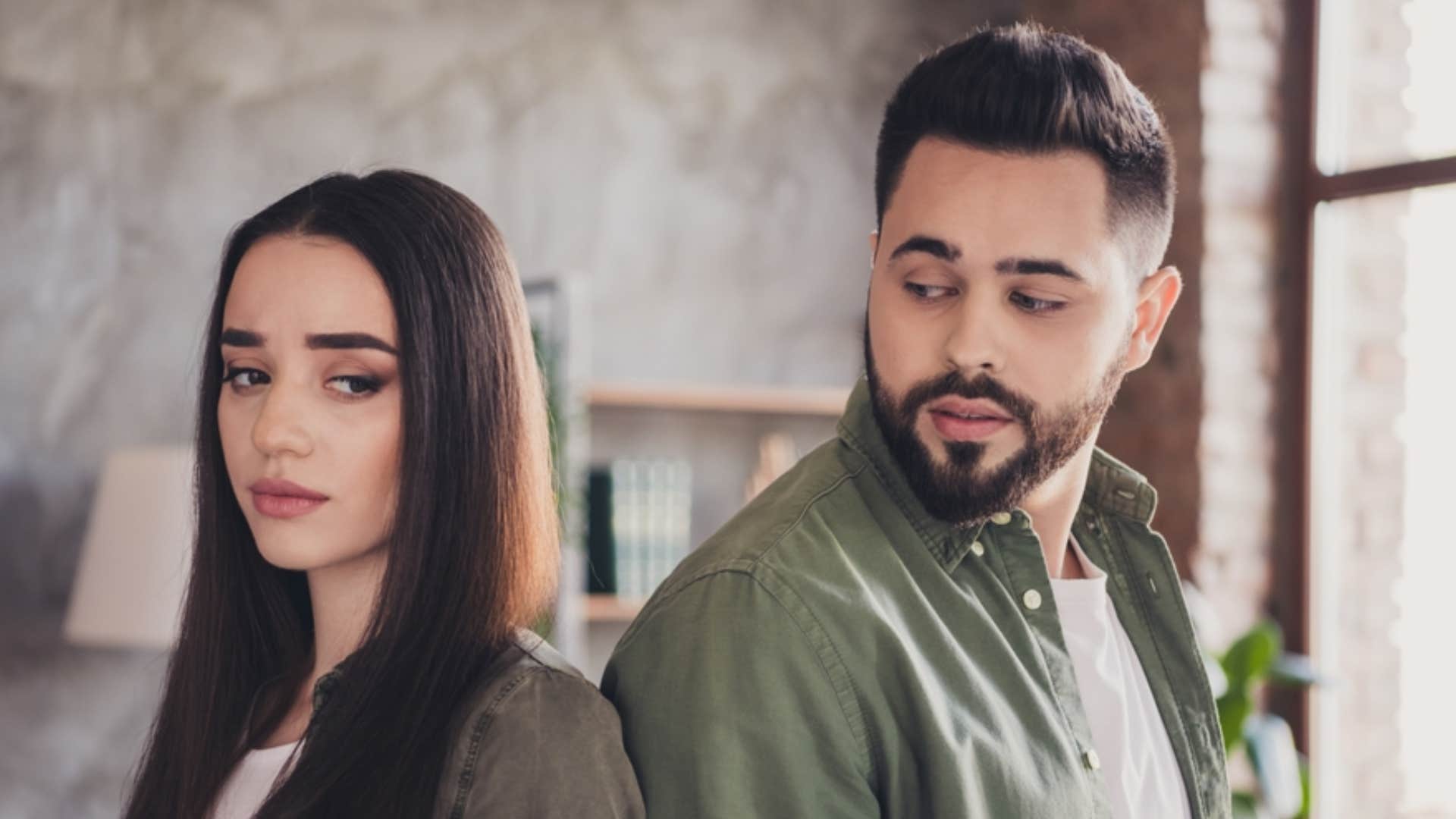 couple realizing they are together for survival and not love 