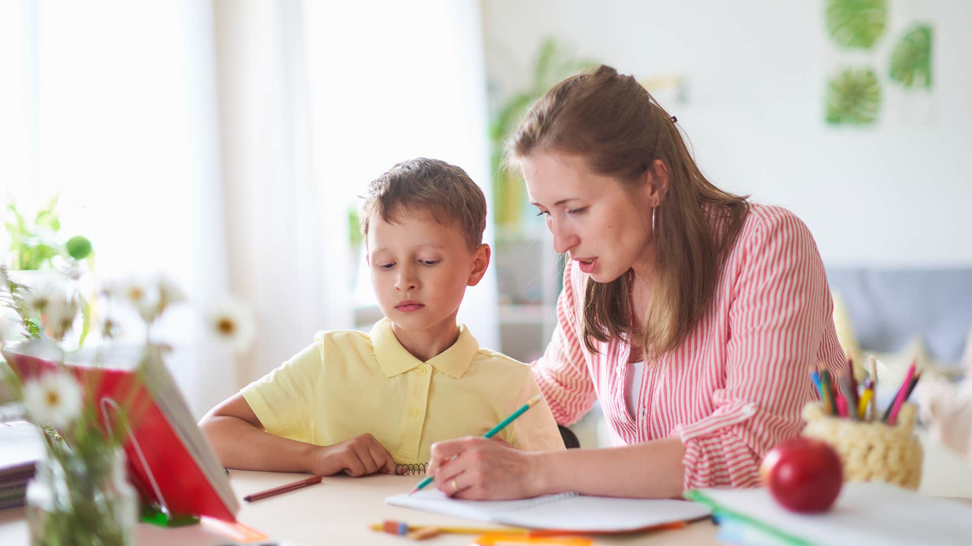 mom who thinks her son is so smart