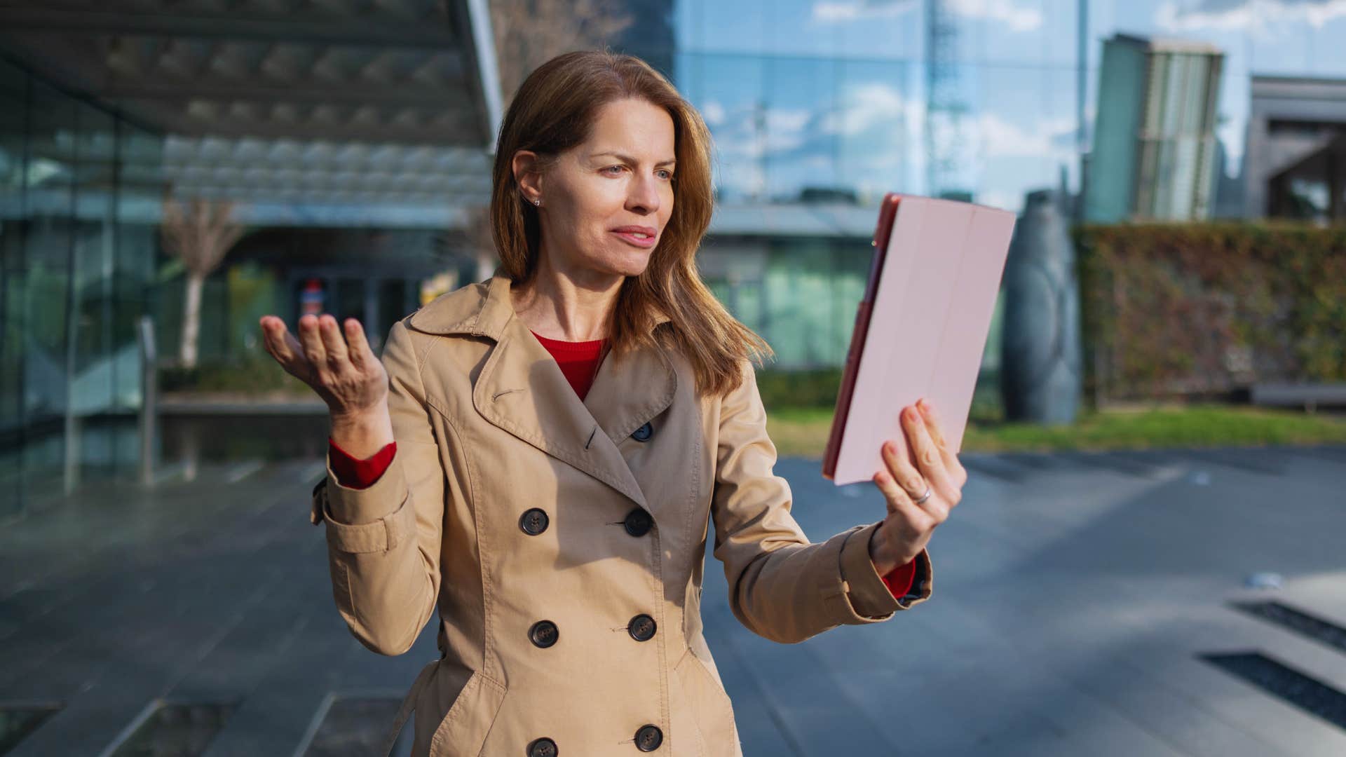 woman saying she already knew that