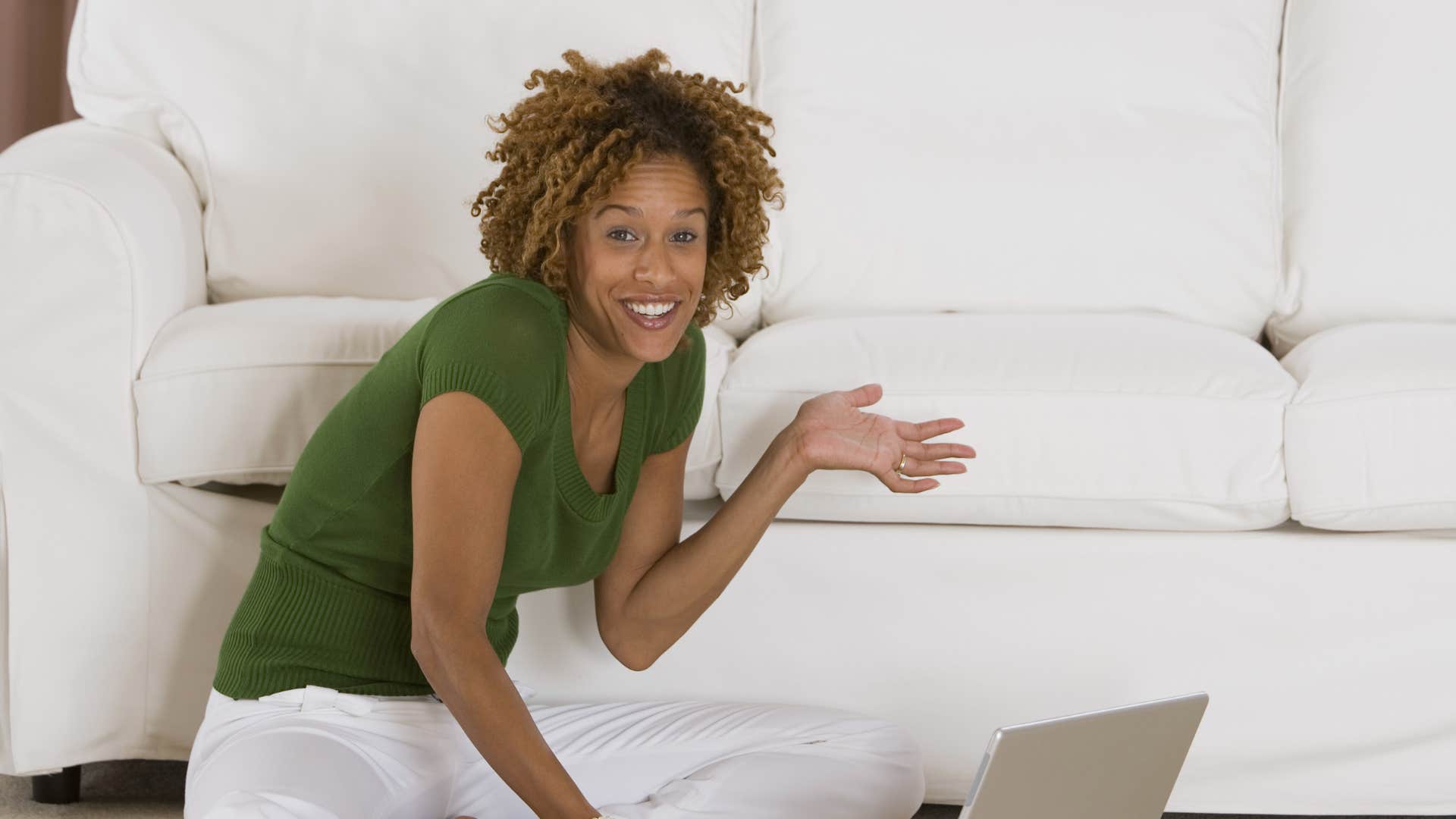 woman saying that's just how she is