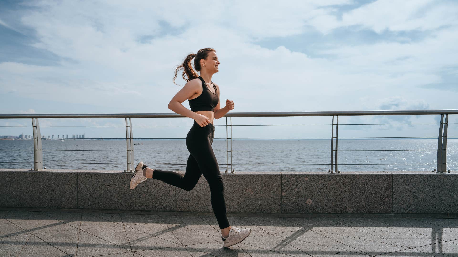 woman destroying her body by doing hours of cardio