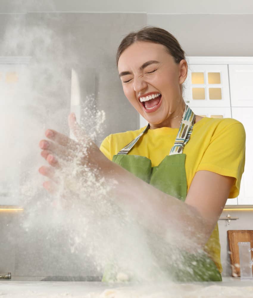 Cooking owman is wife material