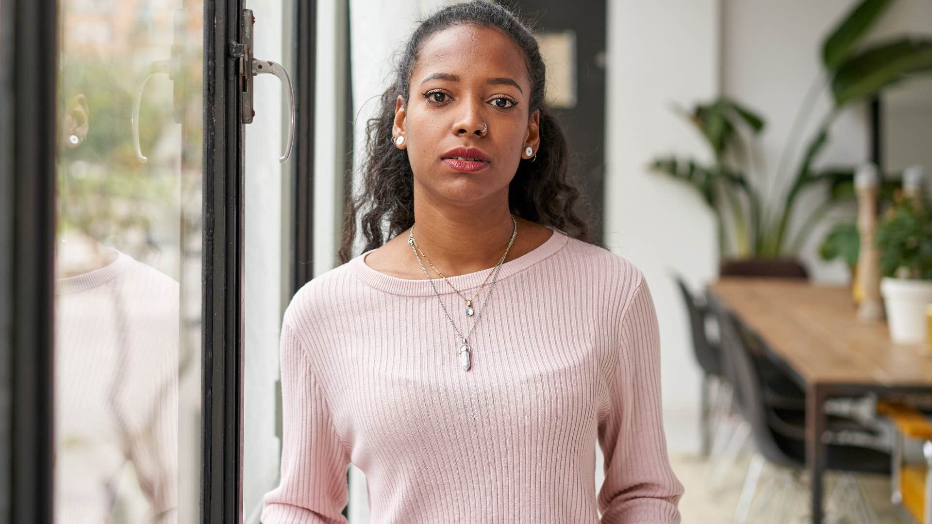 serious woman who wants stability not success