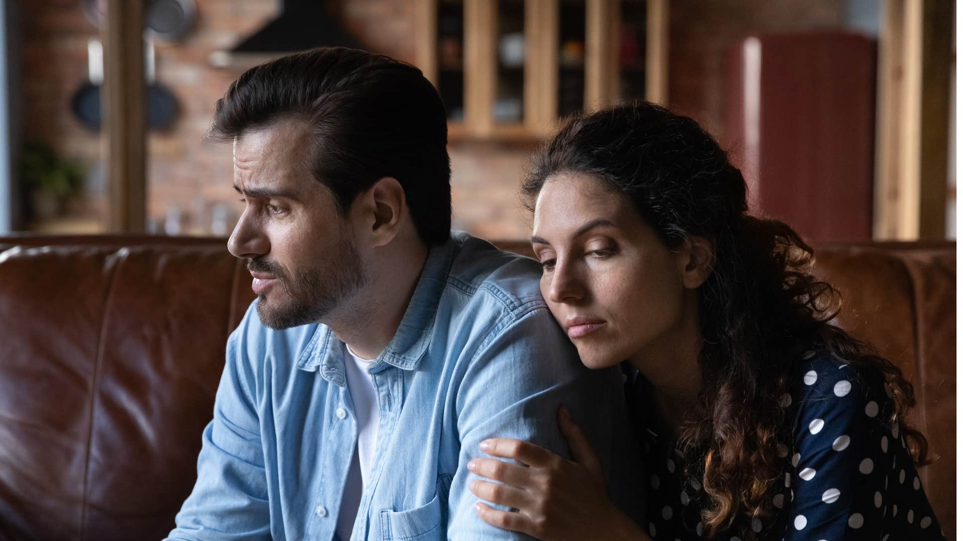 Man in love shows weakness