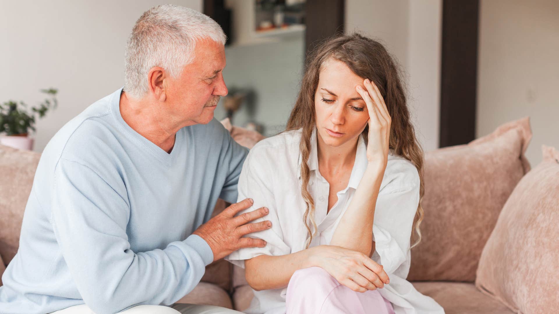 a boomer dad shows up for his adult daughter in her time of need