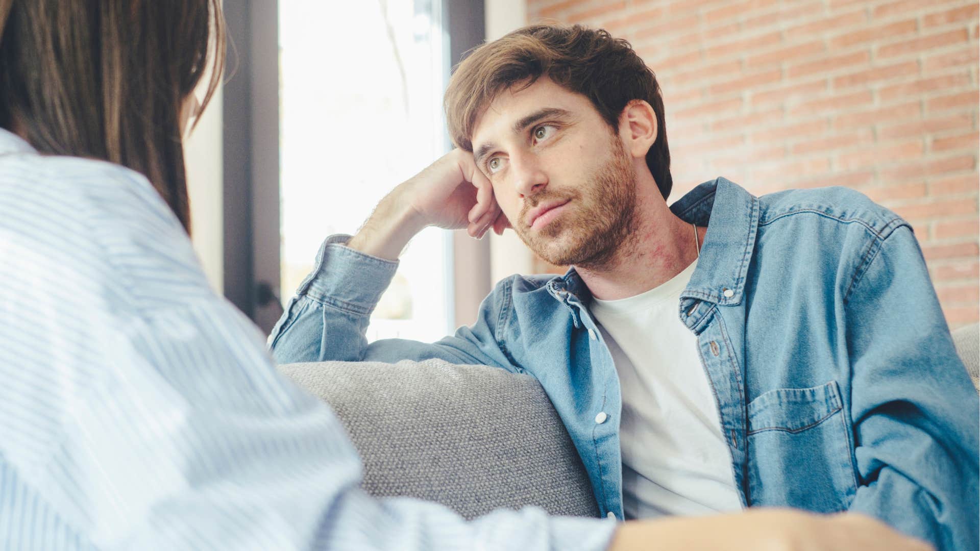 couple openly speaking about their emotions