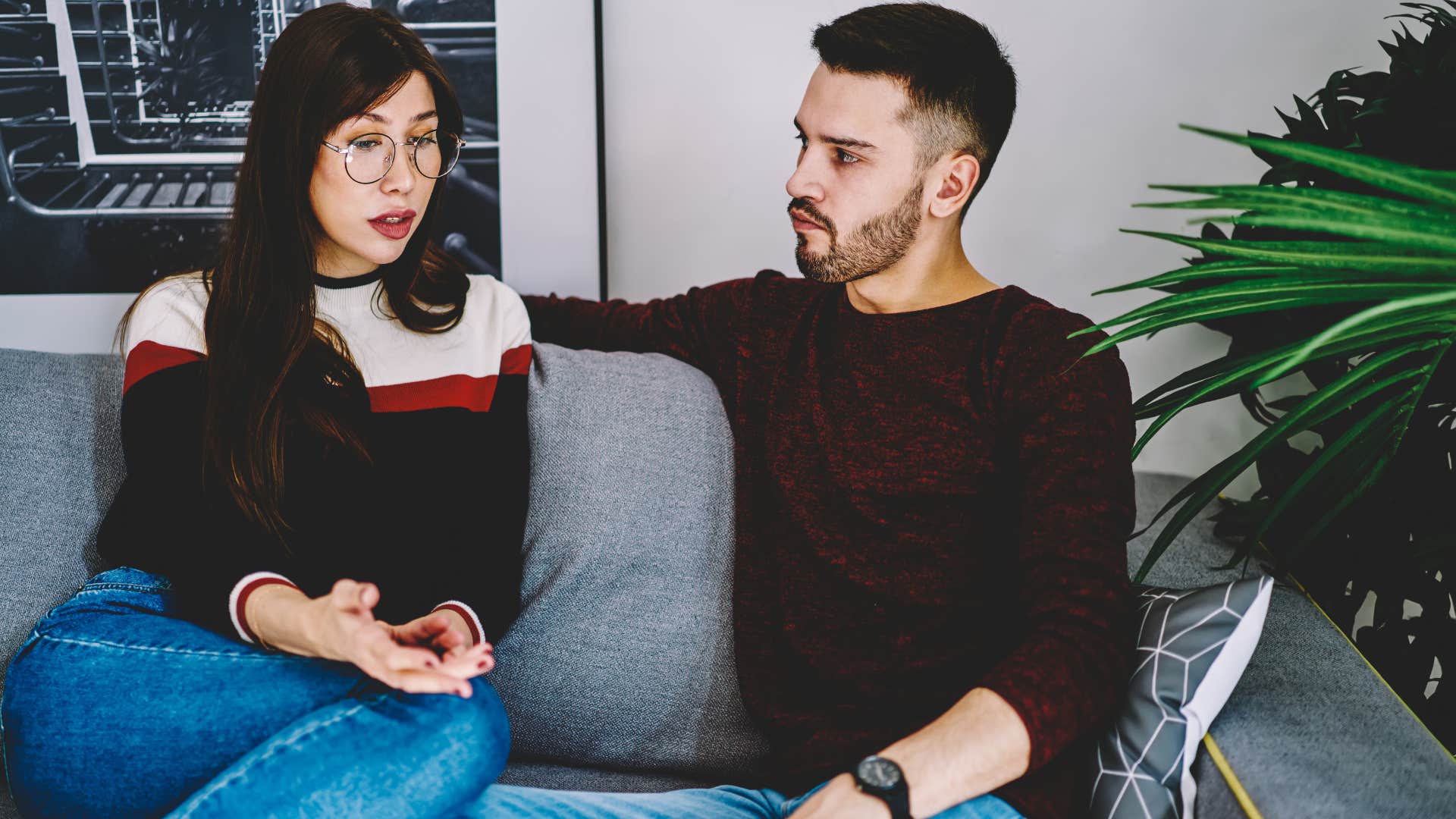 couple repairing their relationship after a conflict