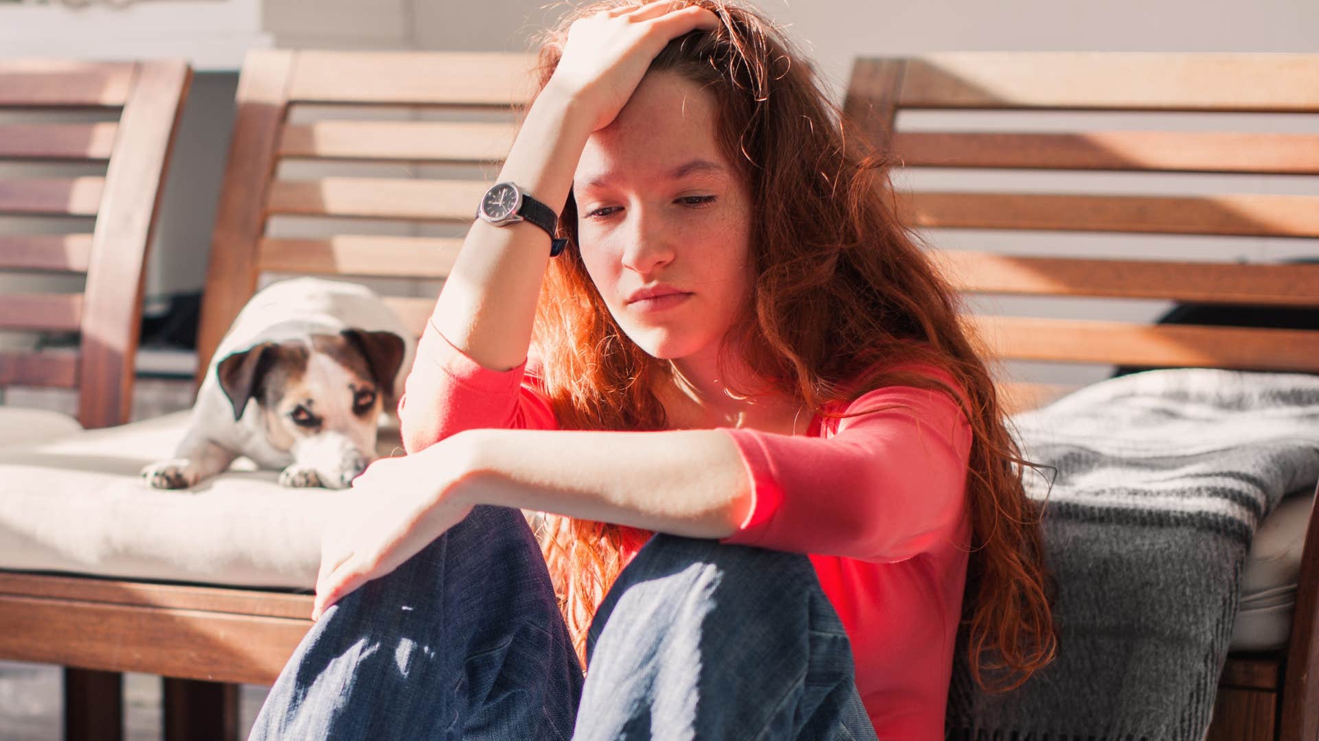 Woman thinking about unfulfilled promises
