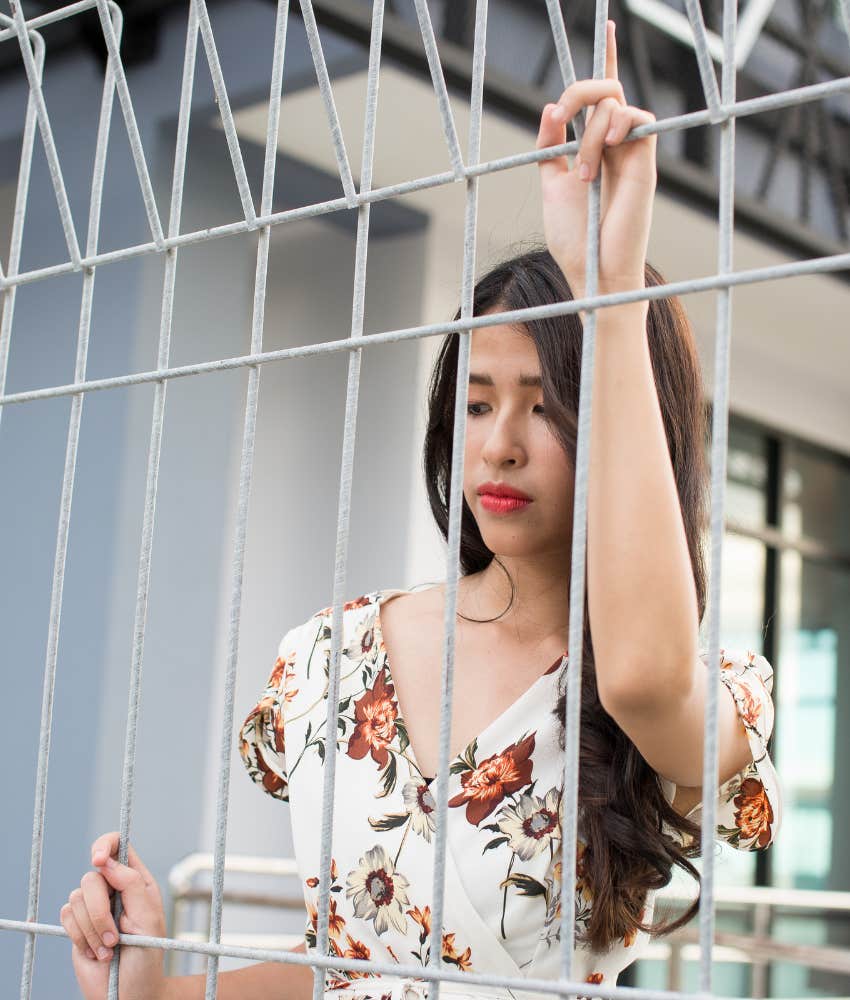 Lonely woman waits to transform bad guy