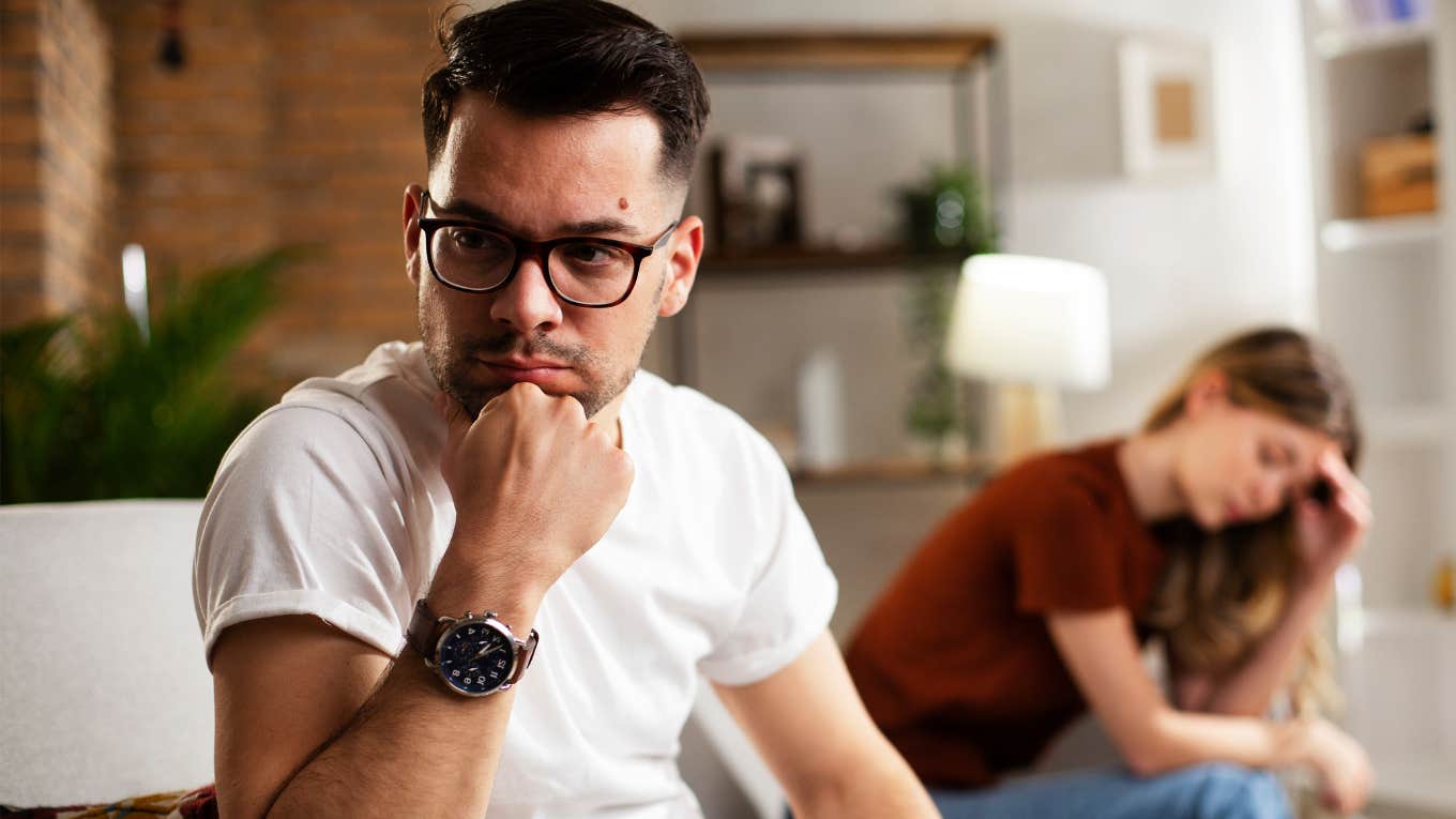Reasons Husbands Who Leave Without Warning Usually Have emotionally distant husband about to leave his marriage