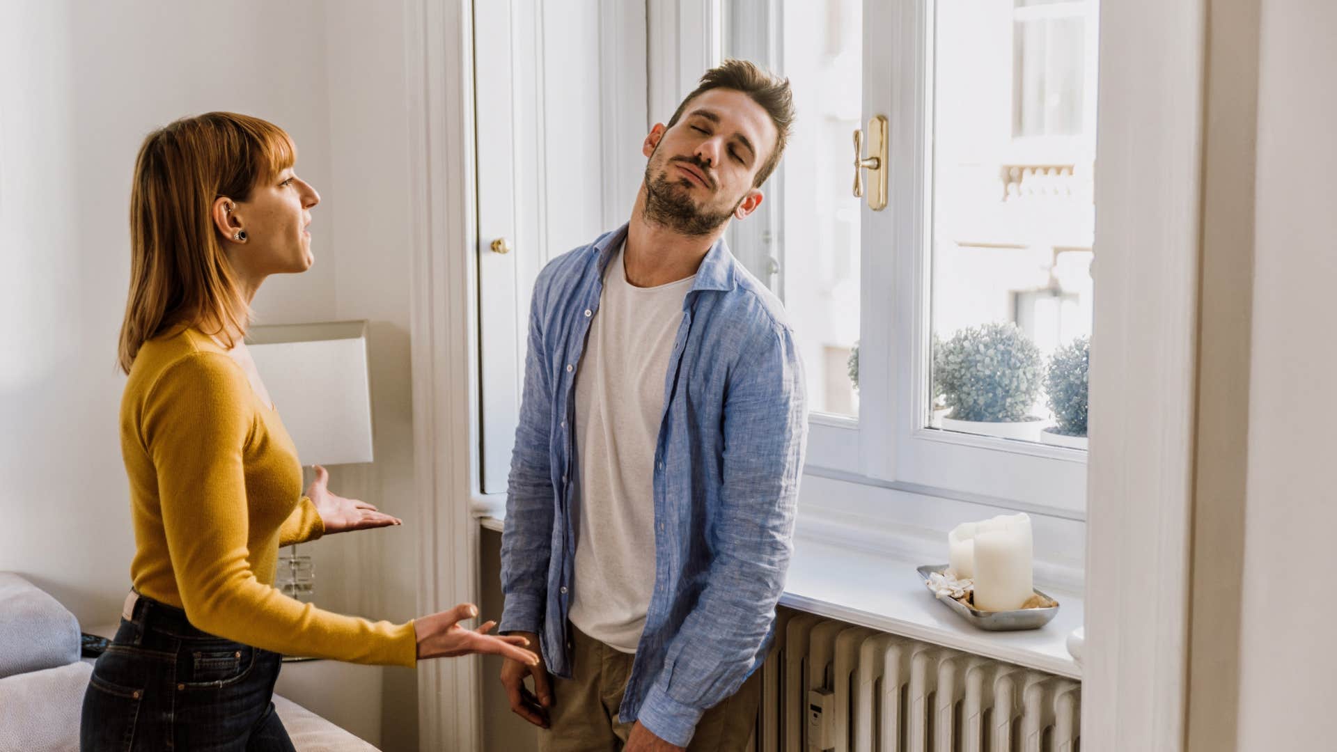narcissistic wife guilting her husband