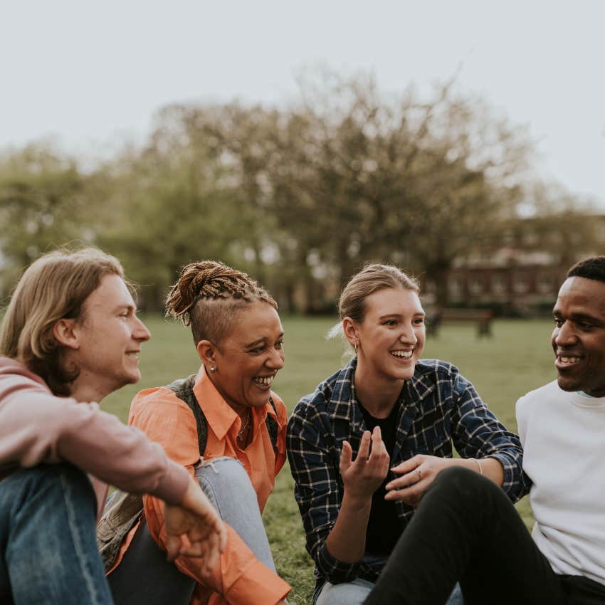 woman making adult friendships by reconnecting with old friends