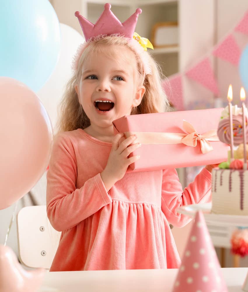 Selfish kid will have gratitude