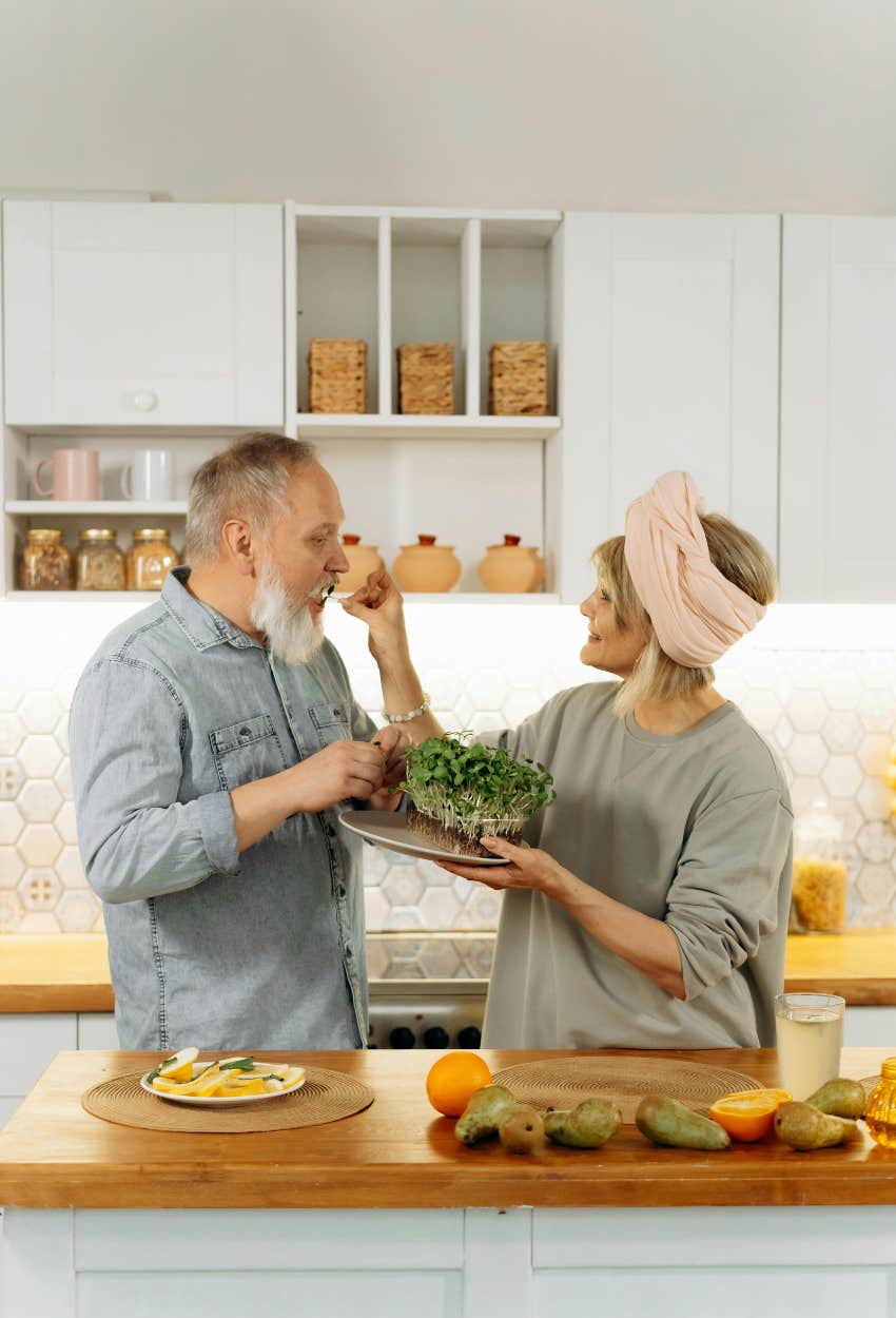 Couple with a sense of purpose staying mentally sharp