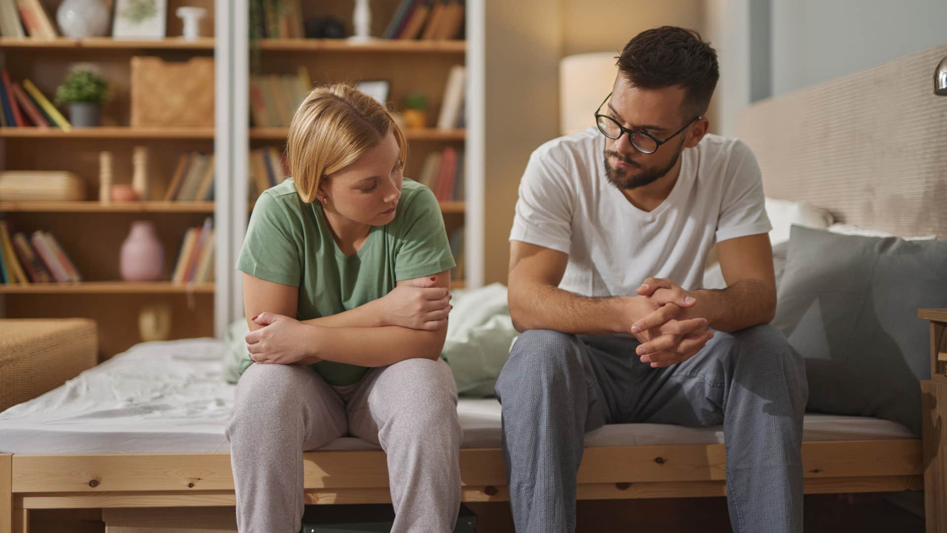 a man avoids intimacy instead of asking for it from his partner