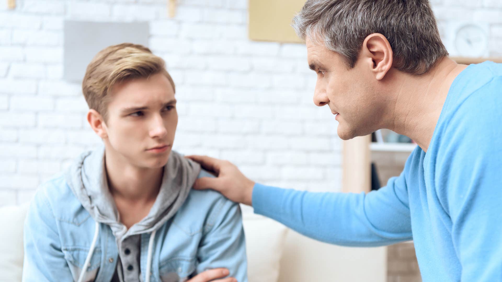 a father tells his son what he gave up to be able to take care of him