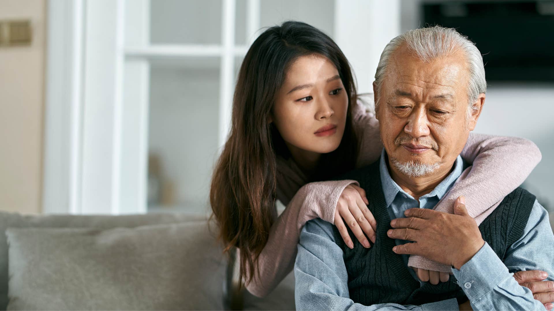 a daughter realizes that her father is still emotionally unavailable now that she is older