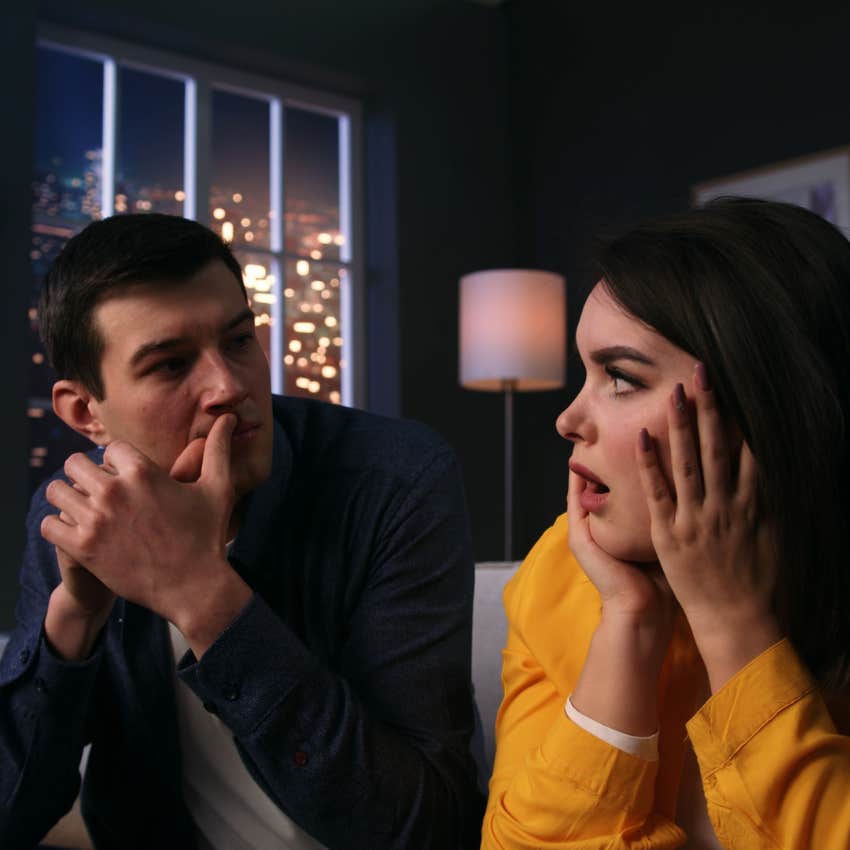 woman who's afraid of being alone excusing every bad thing he does