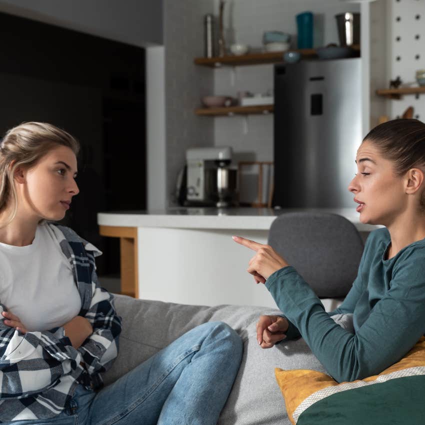 woman noticing small changes of jealousy before friendship ends